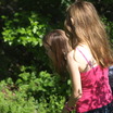 Girls watching snake.thumb